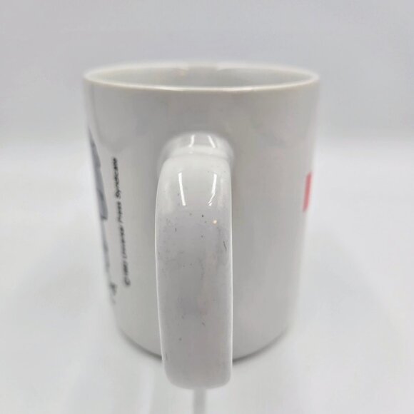 Vintage Herman Coffee Mug Cup Newspaper Comic Jim Unger Contenova Japan Read - Picture 5 of 10